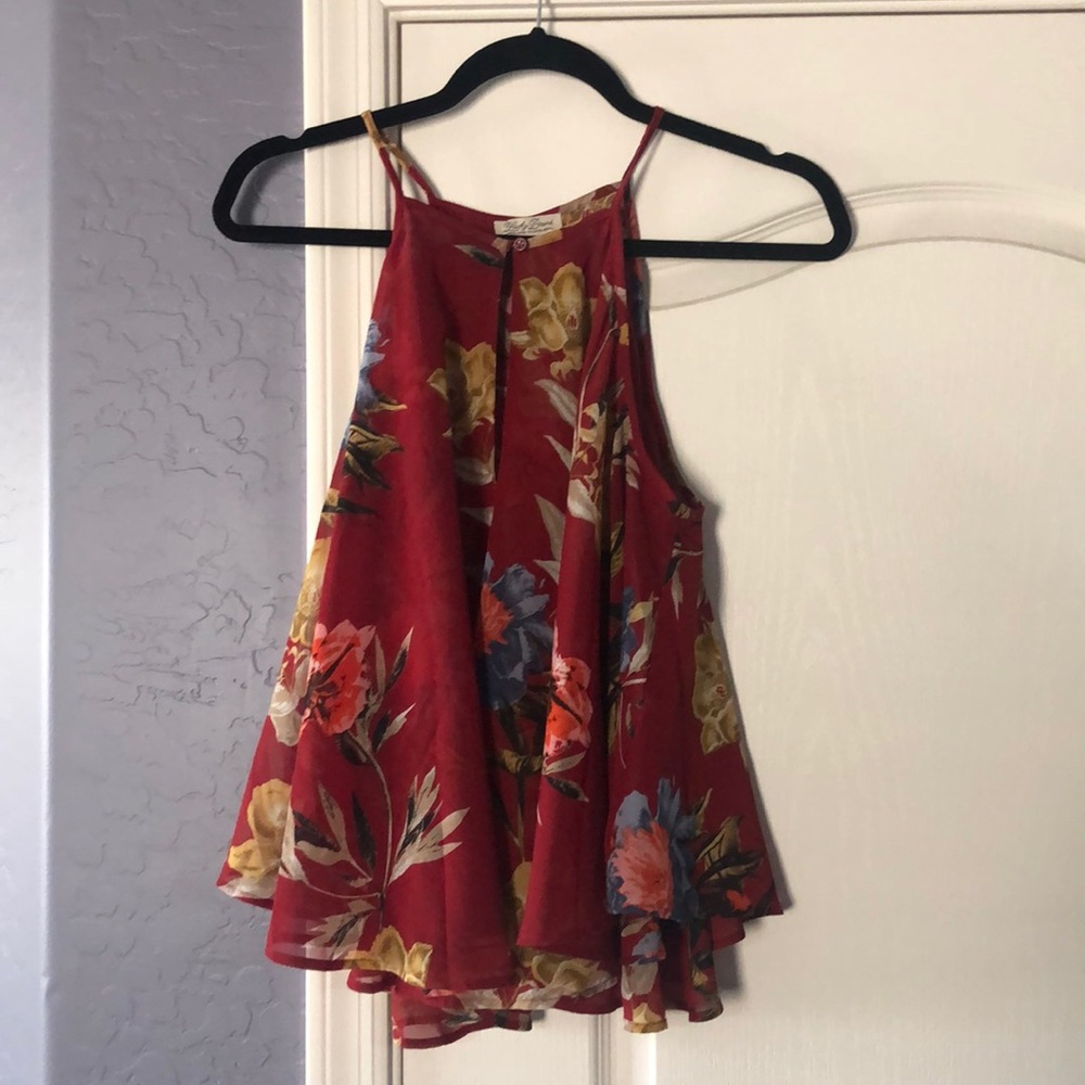 Lucky brand spaghetti strap blouse